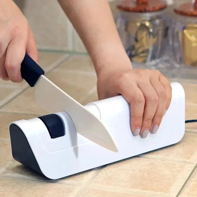 Aiguiseur électrique de couteaux à 4 étapes