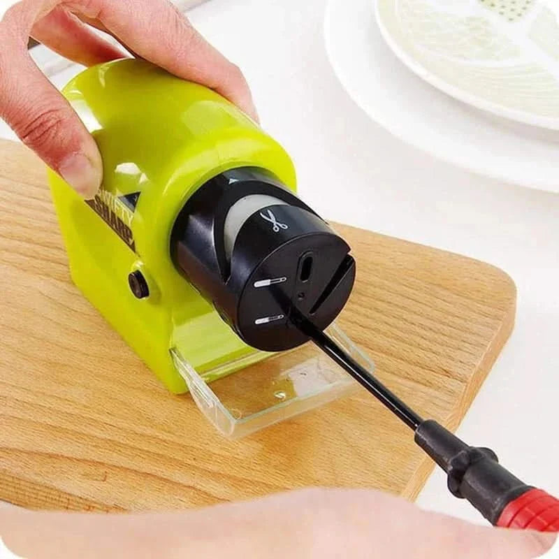Aiguiseur électrique multifonction pour couteaux et ciseaux