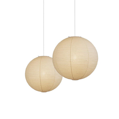 Suspension Akari A Series - Luminaire Japonais Moderne en Papier, Design Élégant et Minimaliste
