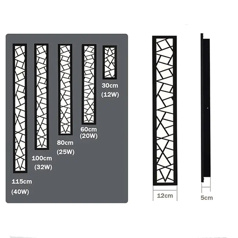 Applique Murale LED Extérieure IP65 Mosaïque