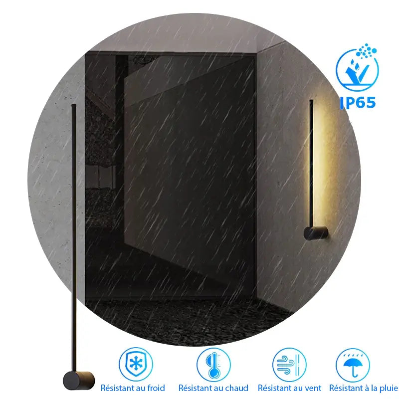 Applique Murale LED Extérieure Longue IP65