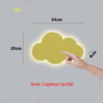Applique Nuage pour chambre d'enfant