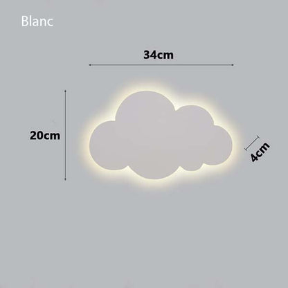 Applique Nuage pour chambre d'enfant