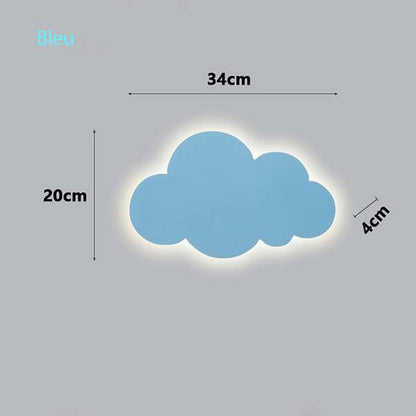 Applique Nuage pour chambre d'enfant