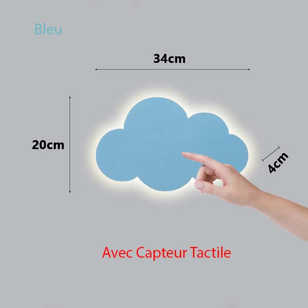 Applique Nuage pour chambre d'enfant