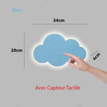Applique Nuage pour chambre d'enfant