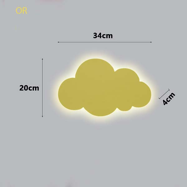 Applique Nuage pour chambre d'enfant