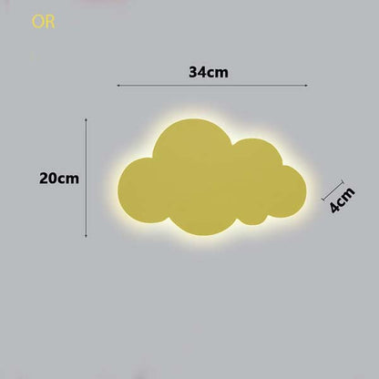 Applique Nuage pour chambre d'enfant