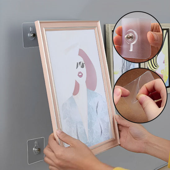 Attaches Murales Auto-Adésifs - Gluing-Sympa™
