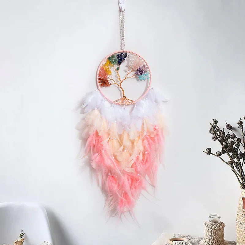 Attrape Rêve Arbre de vie 7 Chakras