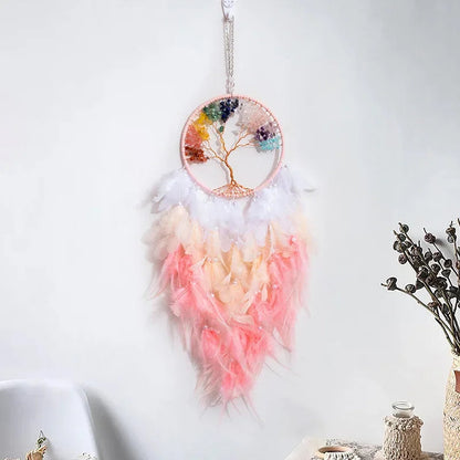 Attrape Rêve Arbre de vie 7 Chakras