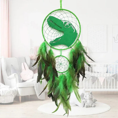 Attrape Rêve Vert T-Rex