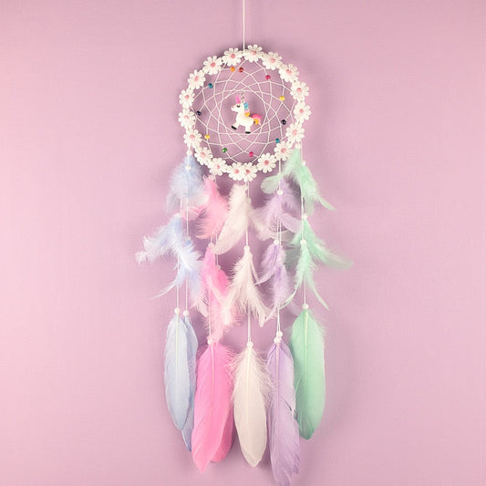 Attrape-rêves Fleur et Licorne Princesse