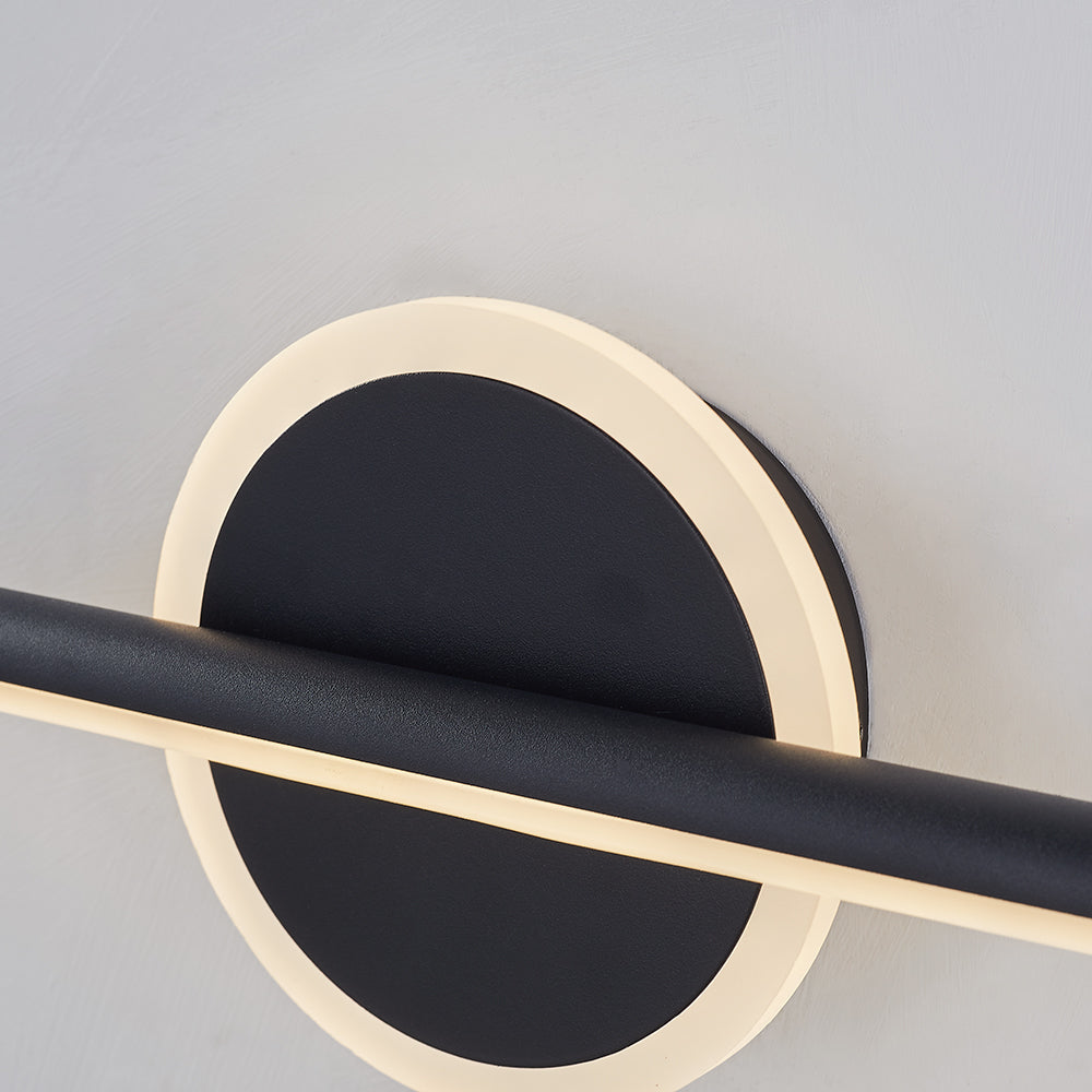 Applique Murale LED Moderne en Métal et Silicium – Résistante aux Intempéries et Économique en Énergie