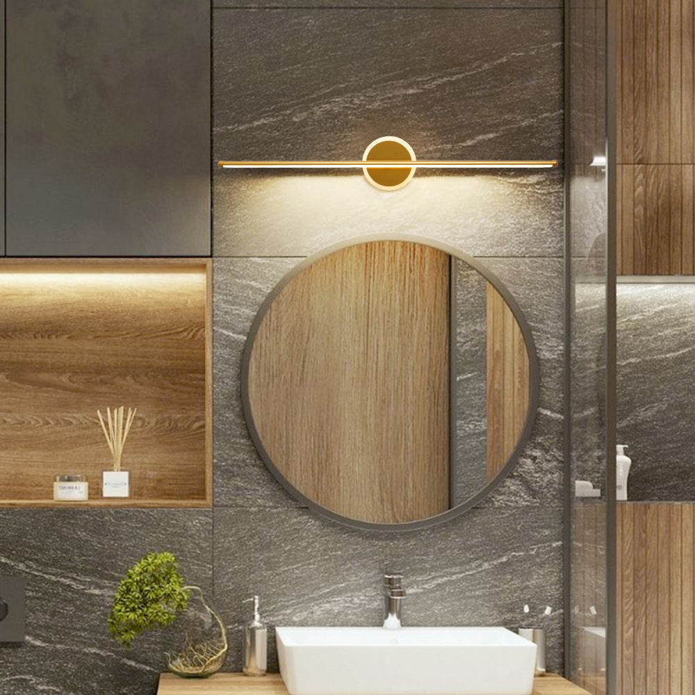Applique Murale LED Moderne en Métal et Silicium – Résistante aux Intempéries et Économique en Énergie