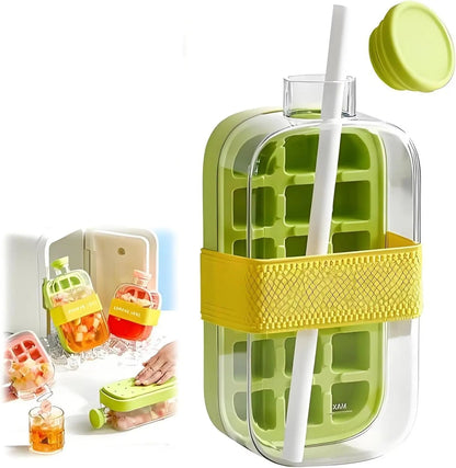 Bac À Glaçons Bouteille d'Eau 800ml (Vert)