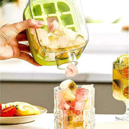 Bac À Glaçons Gourde d'Eau 800ml (Blanc)