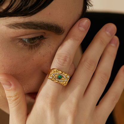 Bague Acier Inoxydable Hope