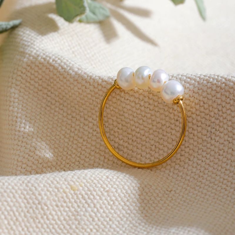 Bague Acier Inoxydable Vanessa