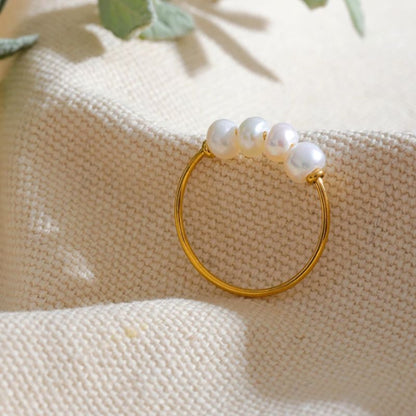 Bague Acier Inoxydable Vanessa