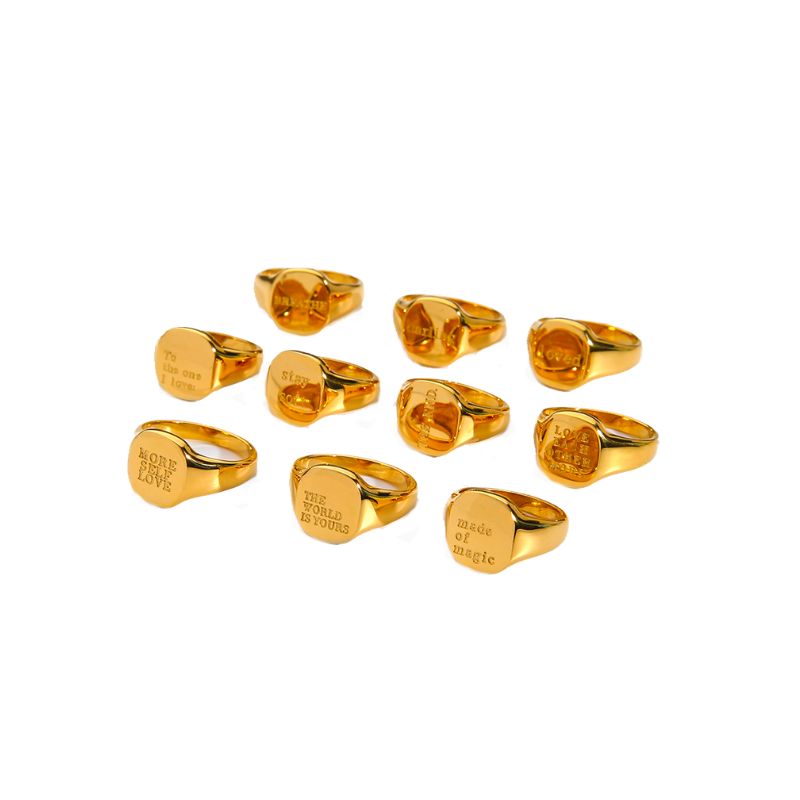 Bague Acier Inoxydable Paola