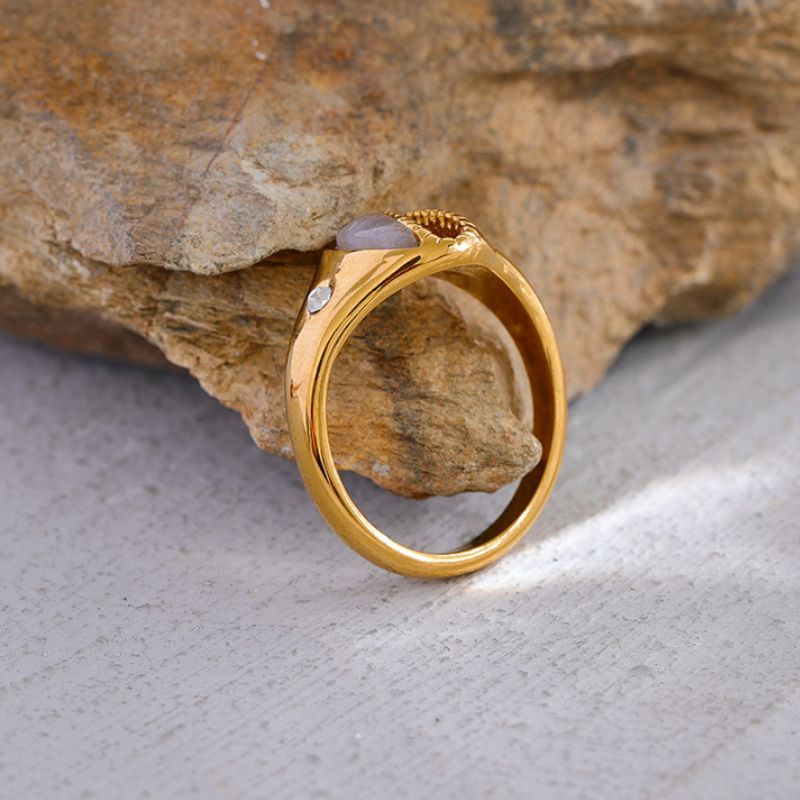 Bague Acier Inoxydable Raja