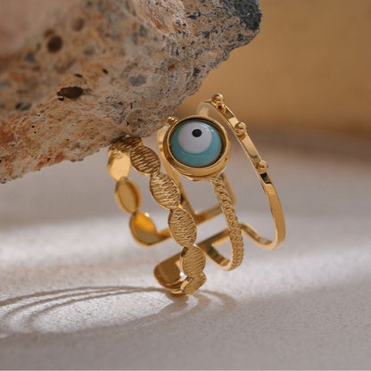 Bague Acier Inoxydable Delsy