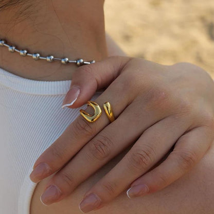 Bague Acier Inoxydable Jenna