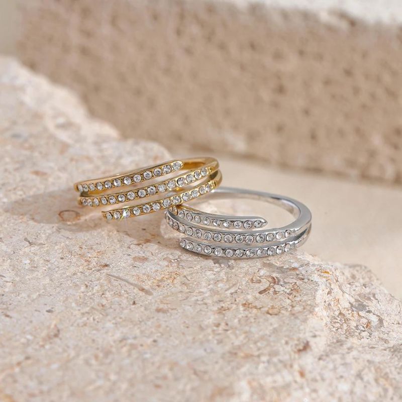 Bague Acier Inoxydable Mayana