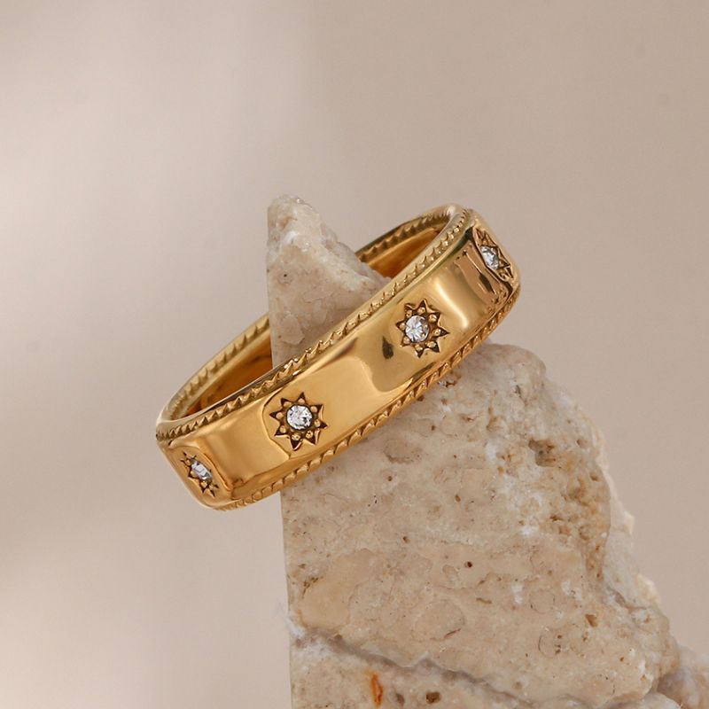 Bague Acier Inoxydable Monaco