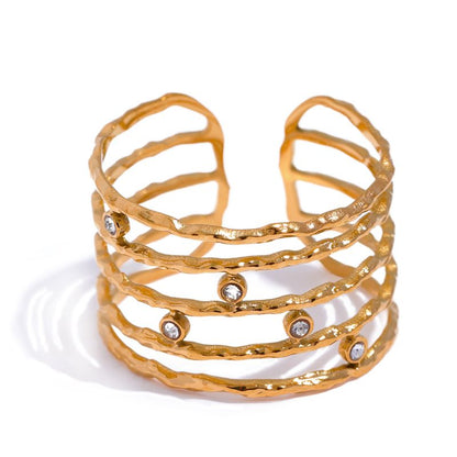 Bague Acier Inoxydable Zoeva