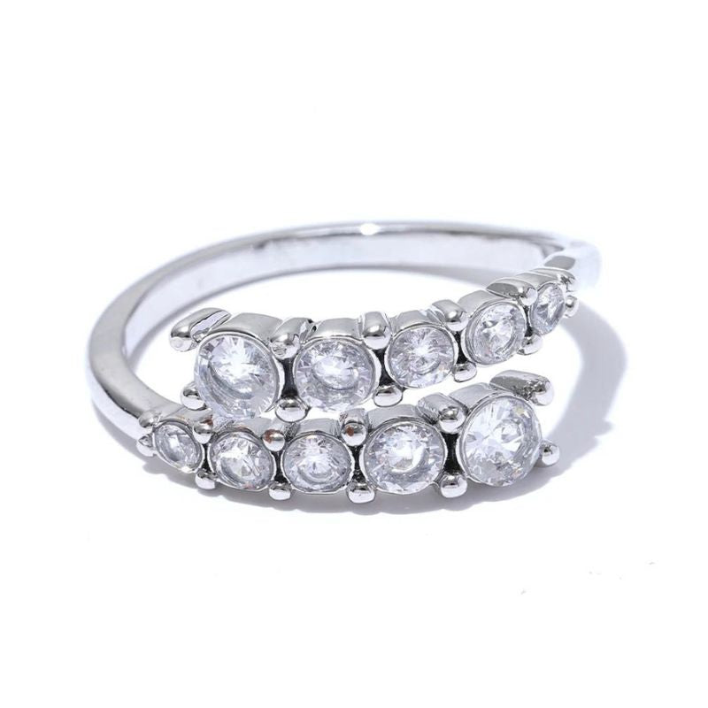 Bague Acier Inoxydable Argenté