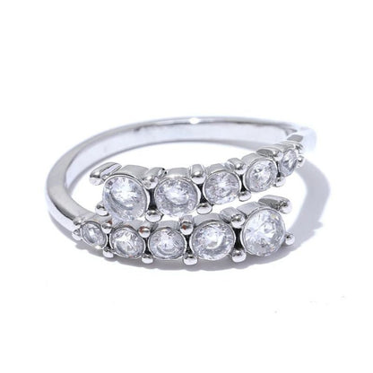 Bague Acier Inoxydable Argenté