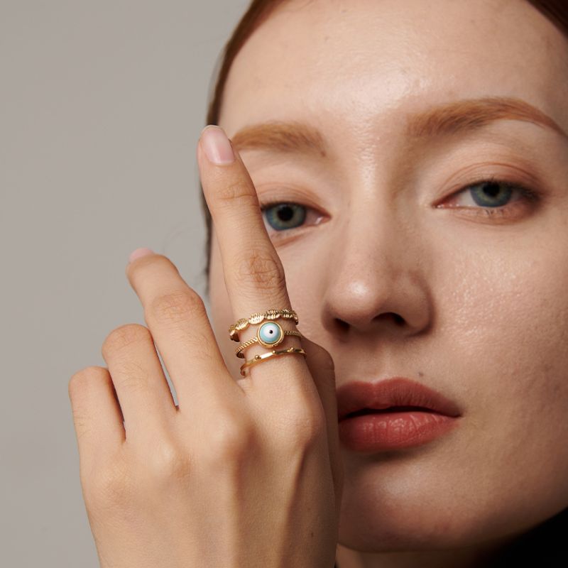 Bague Acier Inoxydable Delsy