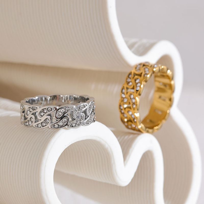 Bague Acier Inoxydable Keten