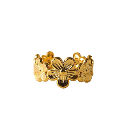 Bague Acier Inoxydable Arthémis