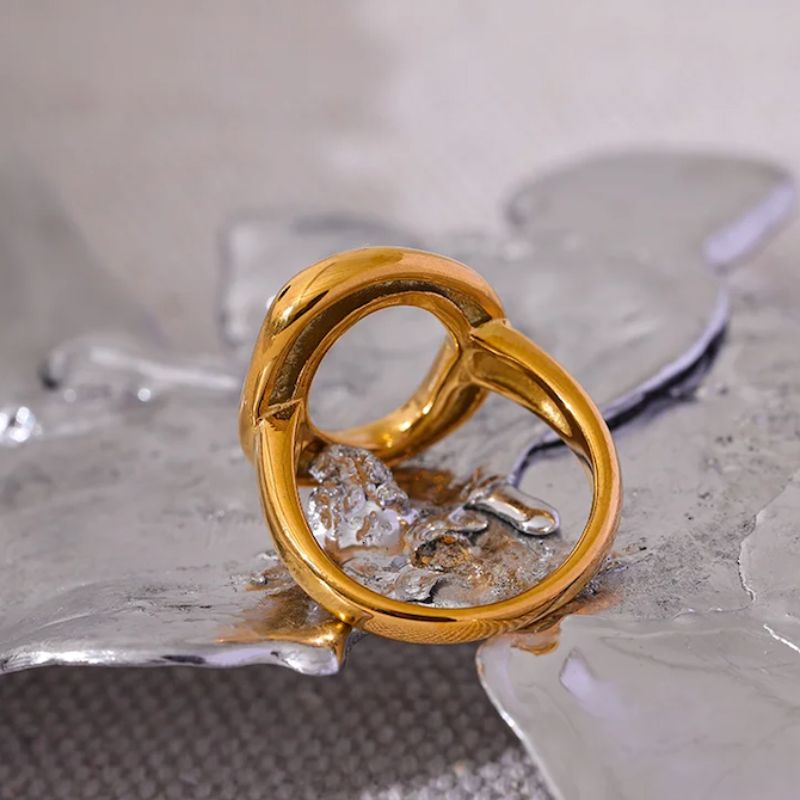 Bague Acier Inoxydable Marie Anais