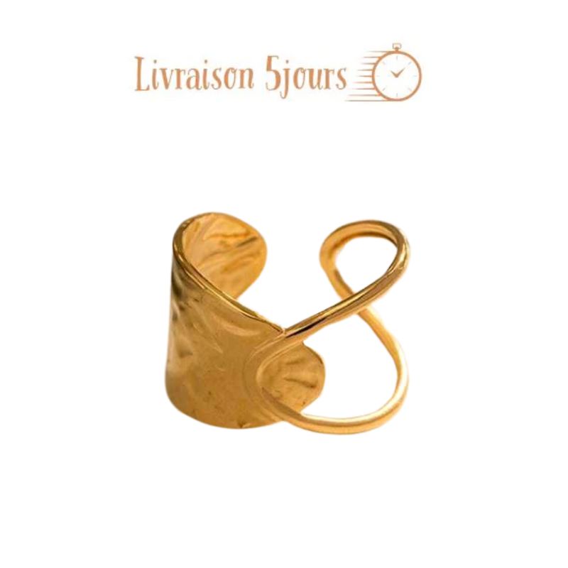 Bague Acier Inoxydable Alegria