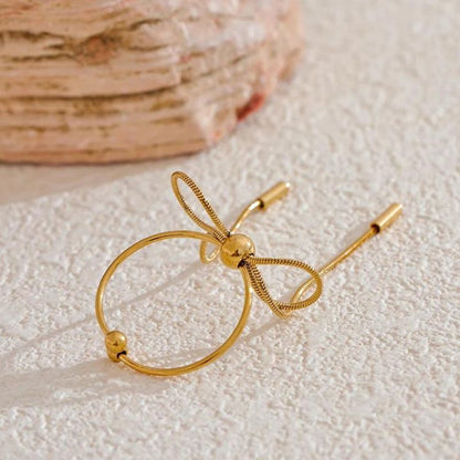 Bague Acier Inoxydable Coquette