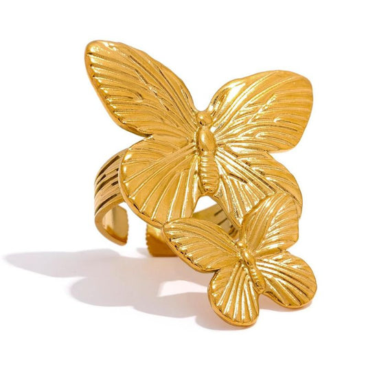 Bague Acier Inoxydable Ginger