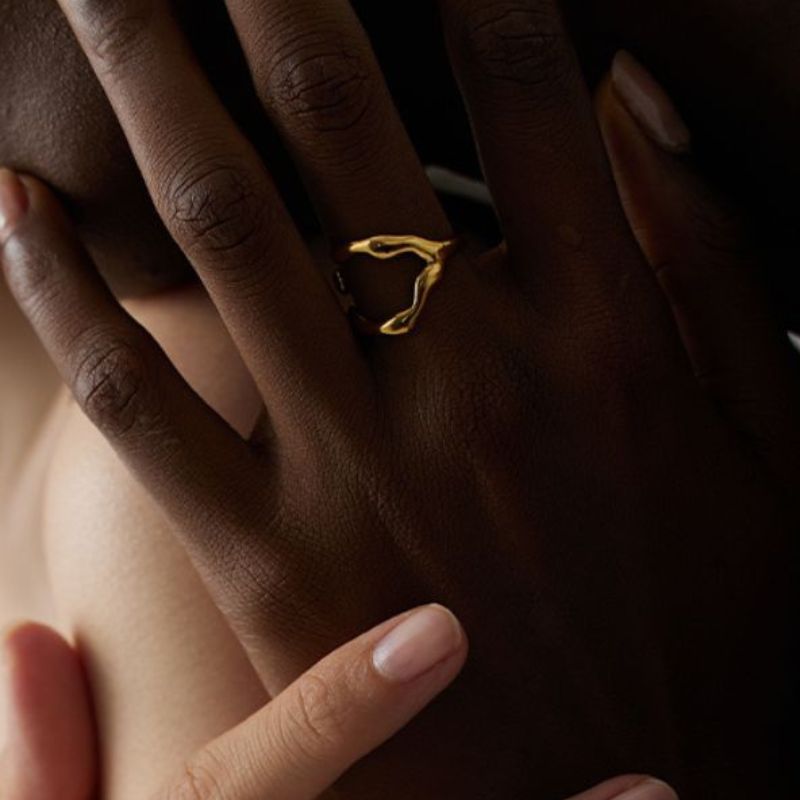 Bague Acier Inoxydable Maeva