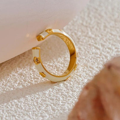 Bague Acier Inoxydable Laurena