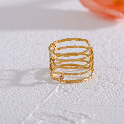 Bague Acier Inoxydable Zoeva
