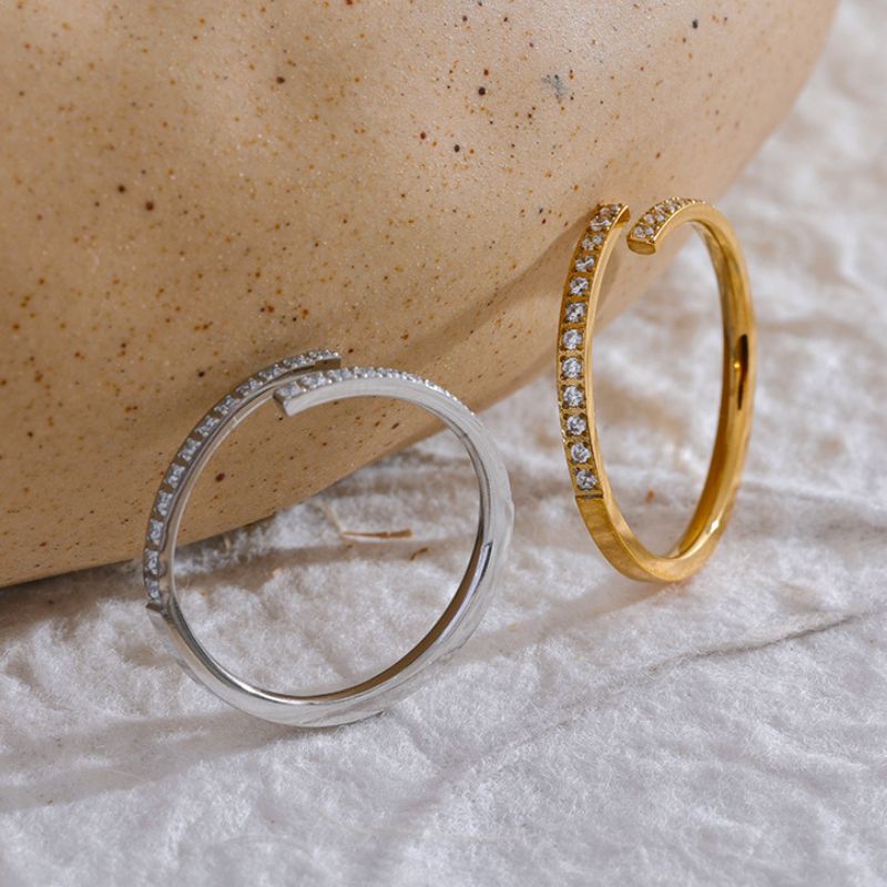 Bague Acier Inoxydable Josephine