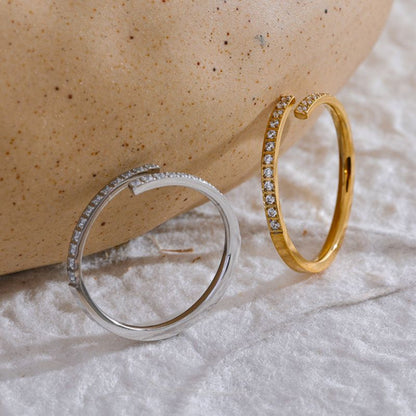 Bague Acier Inoxydable Josephine