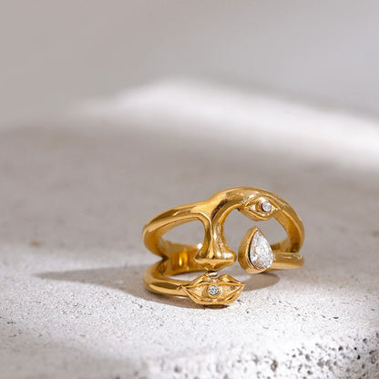 Bague Acier Inoxydable Nova