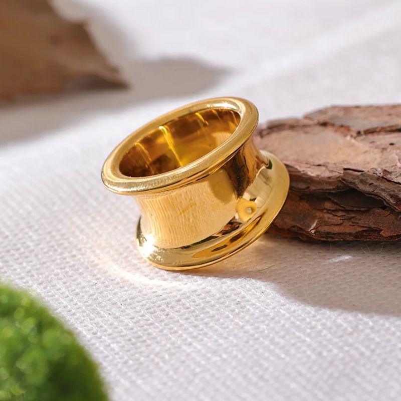 Bague Acier Inoxydable Alice