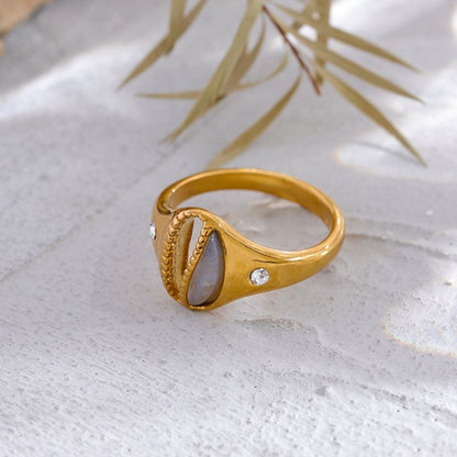 Bague Acier Inoxydable Raja