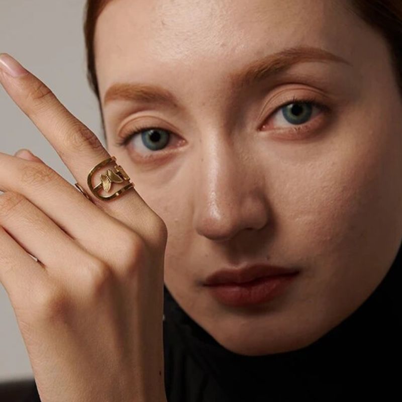 Bague Acier Inoxydable Carla