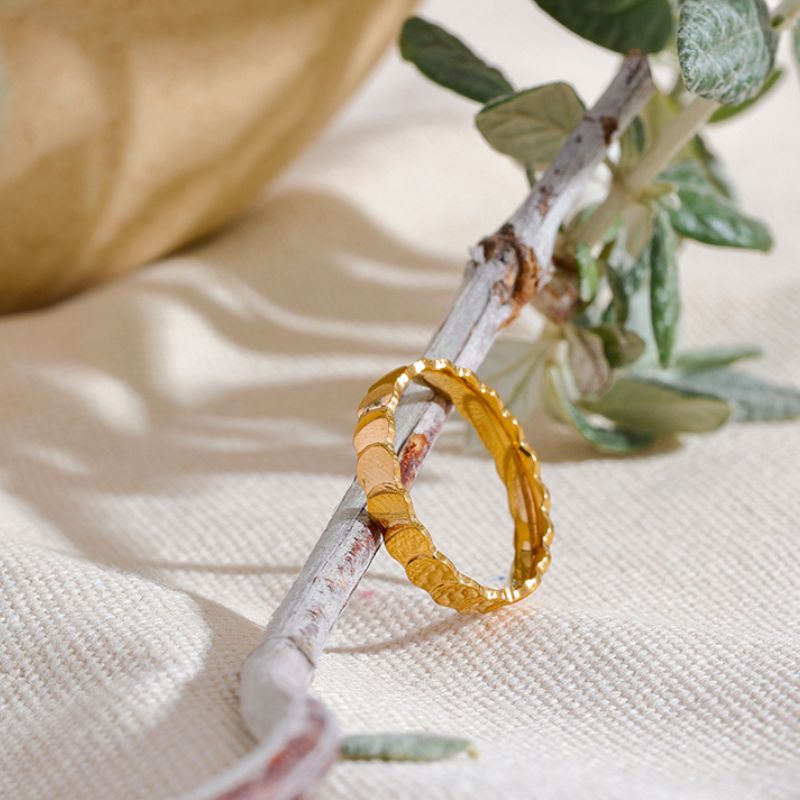 Bague Acier Inoxydable Tiffany
